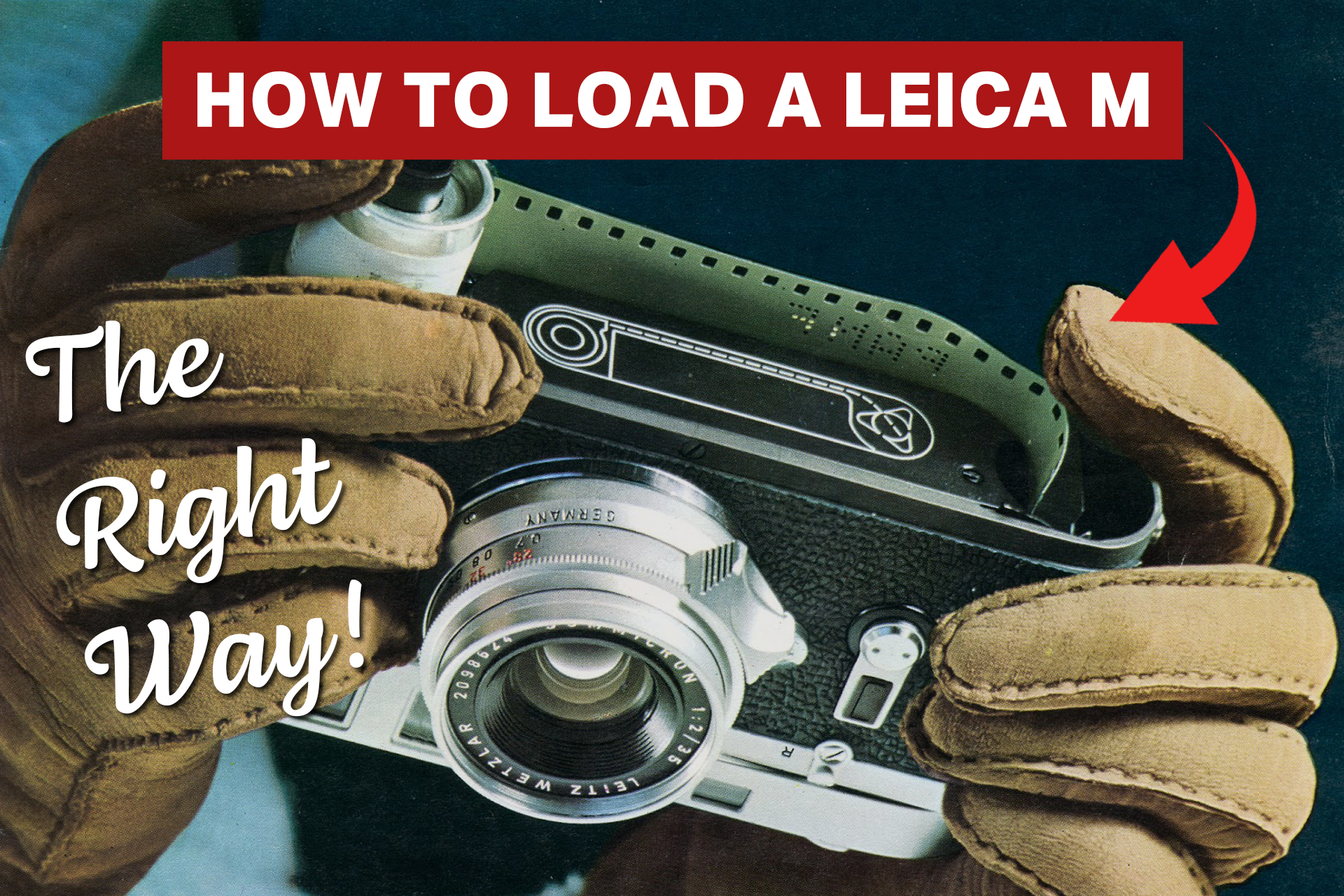 How To Load Film In A Leica M